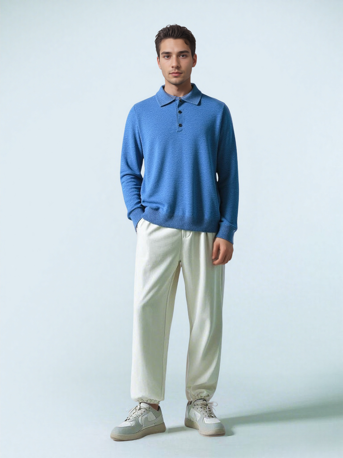 Walter™ | Premium Poloshirt z wełny merino