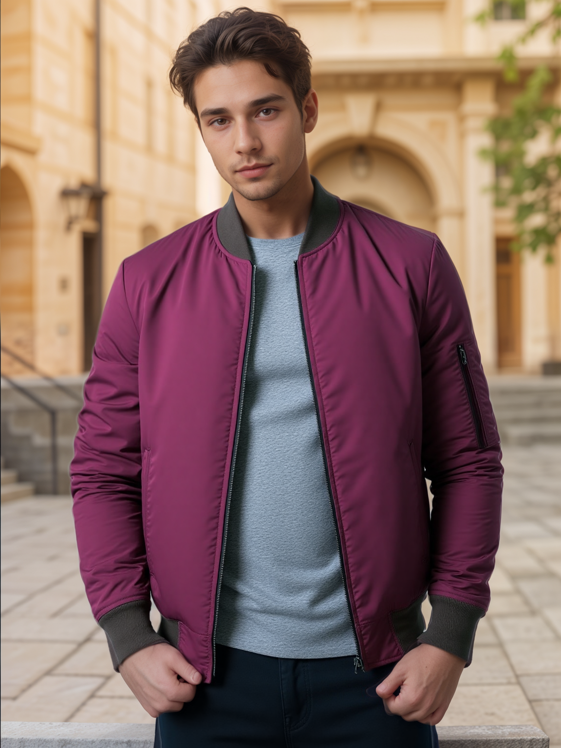 Noah | Kurtka bomber dla mężczyzn