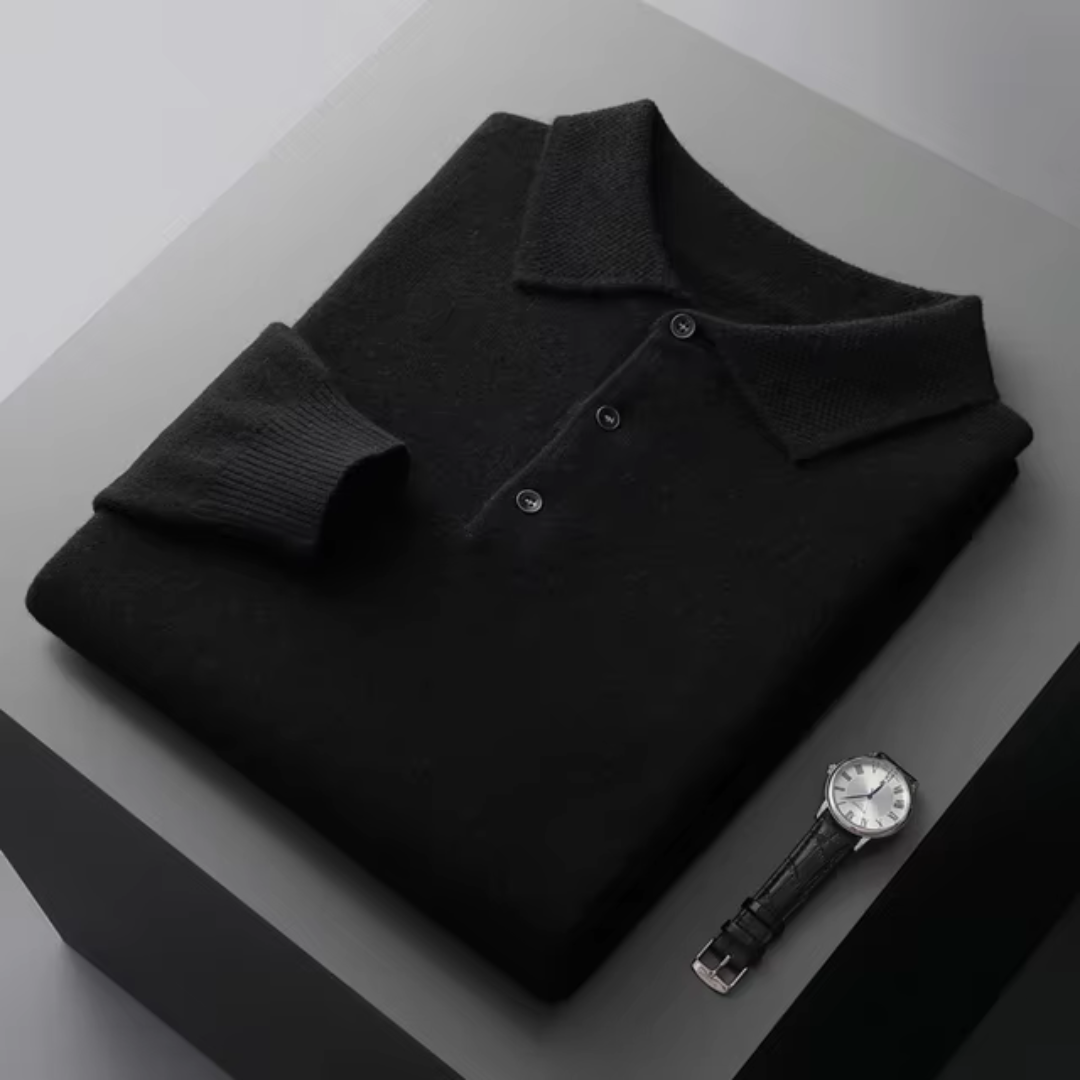 Walter™ | Premium Poloshirt z wełny merino