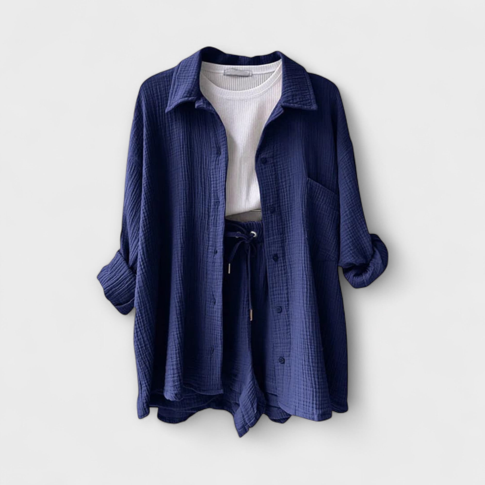 Victoria – Wygodny, dwuczęściowy komplet na ciepłe dni