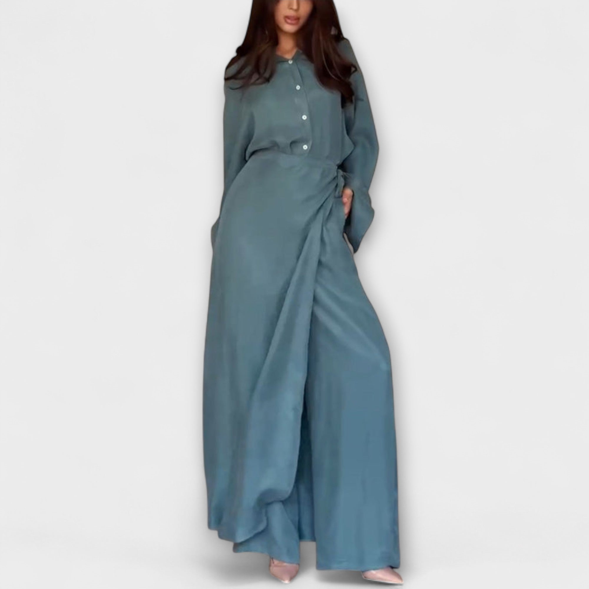 Wiedeń – Stylowy Zestaw Koszula i Spodnie