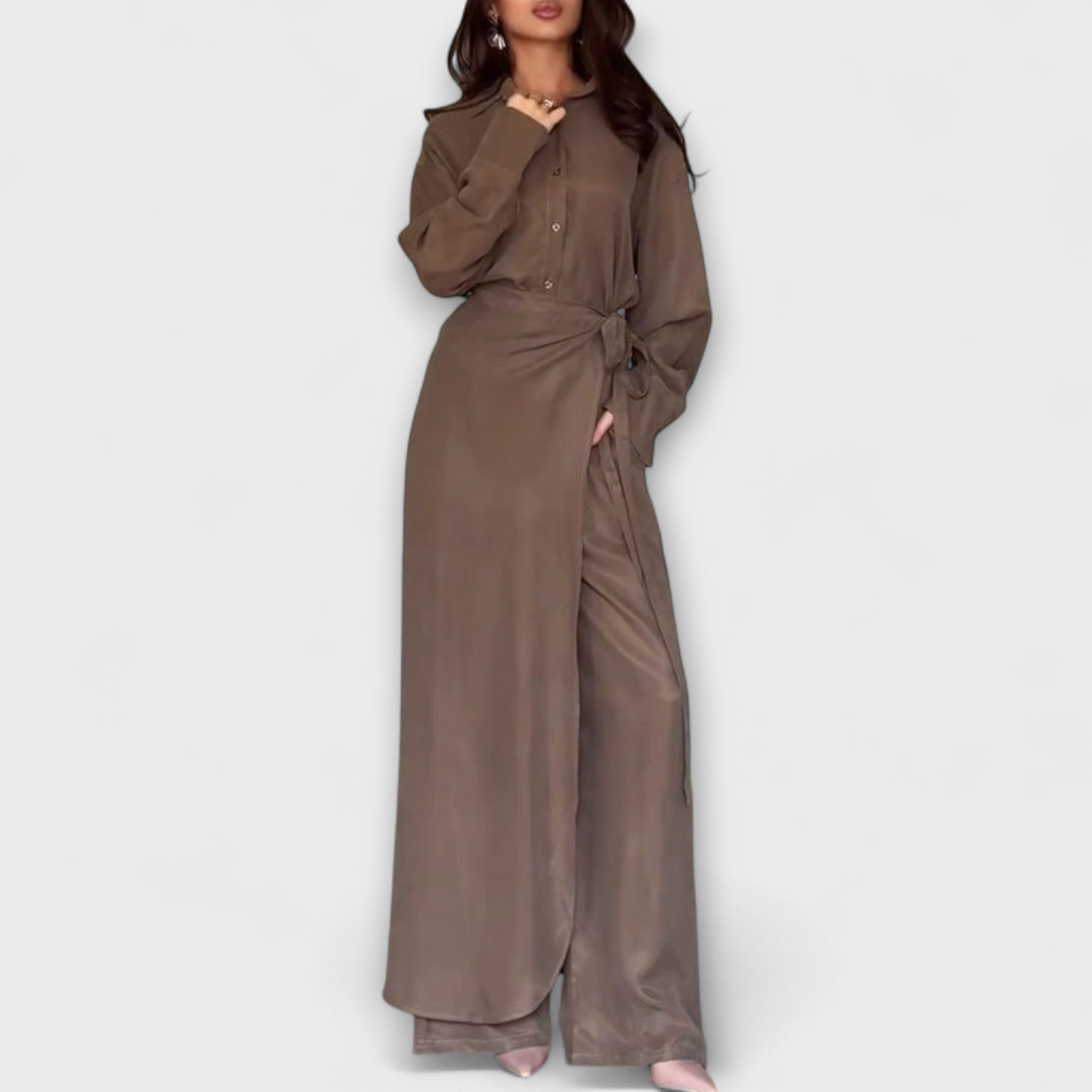 Wiedeń – Stylowy Zestaw Koszula i Spodnie