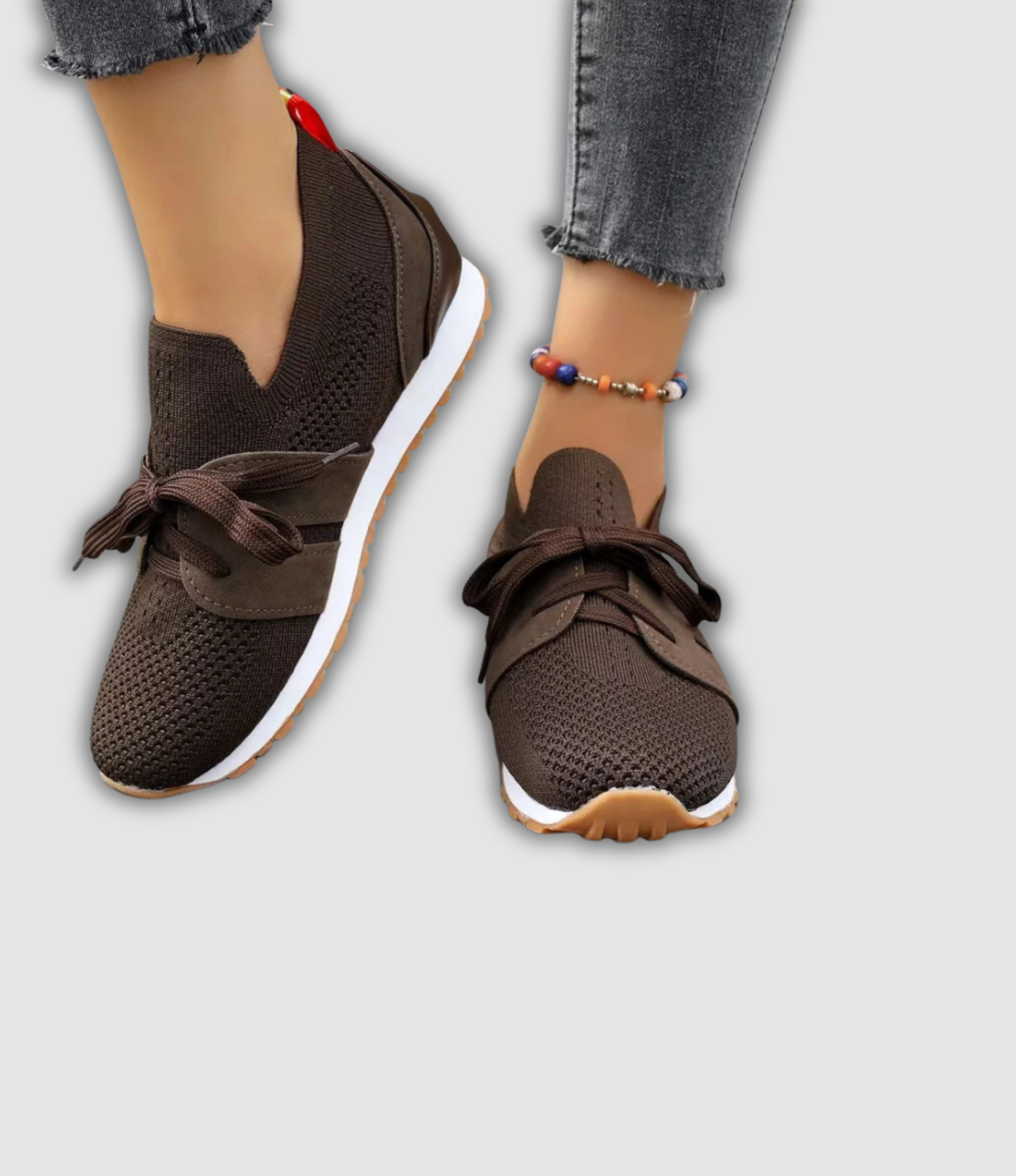 Anna - Wygodne Sznurowane Sneakersy