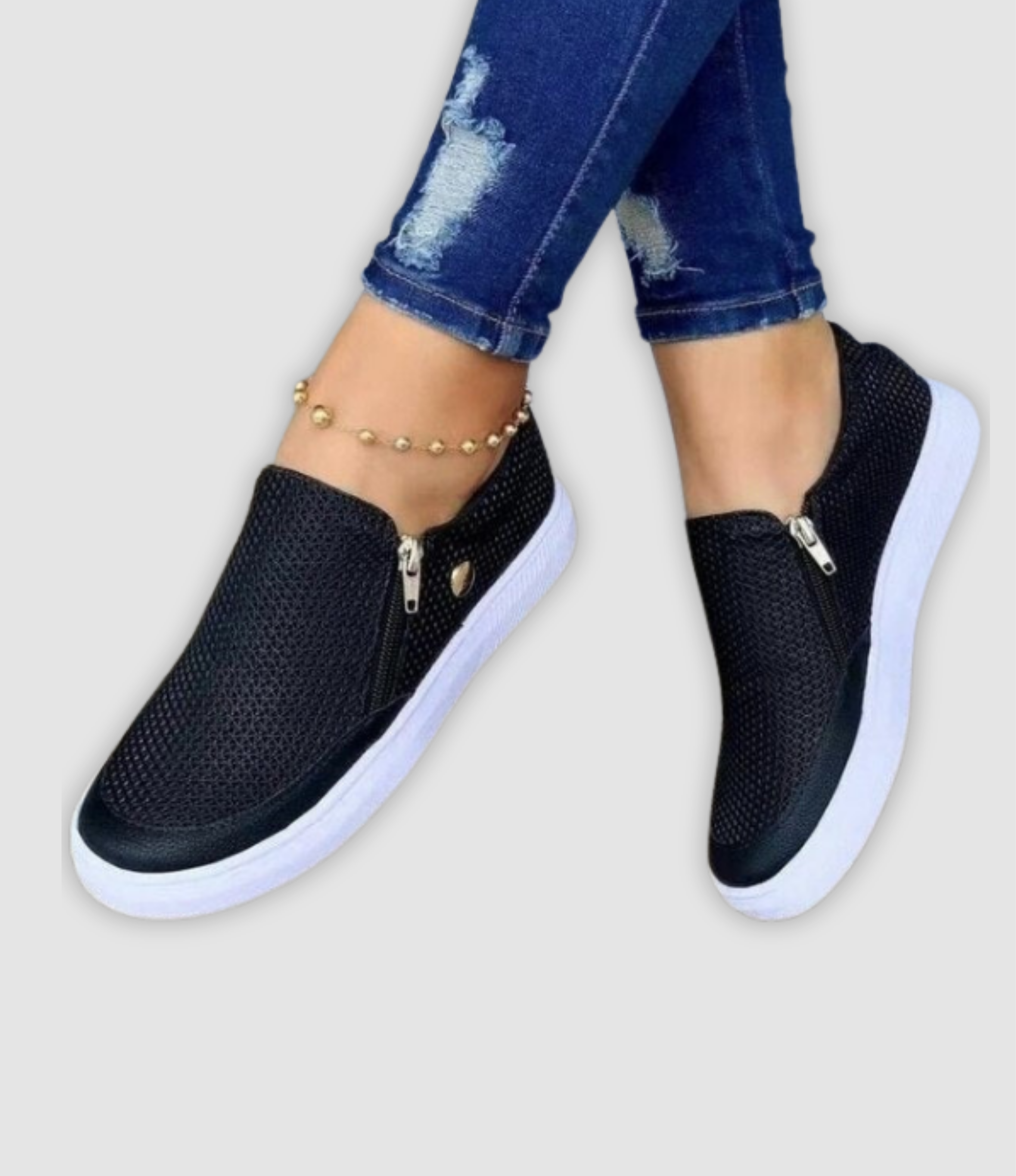 Jana - Buty na zamek błyskawiczny