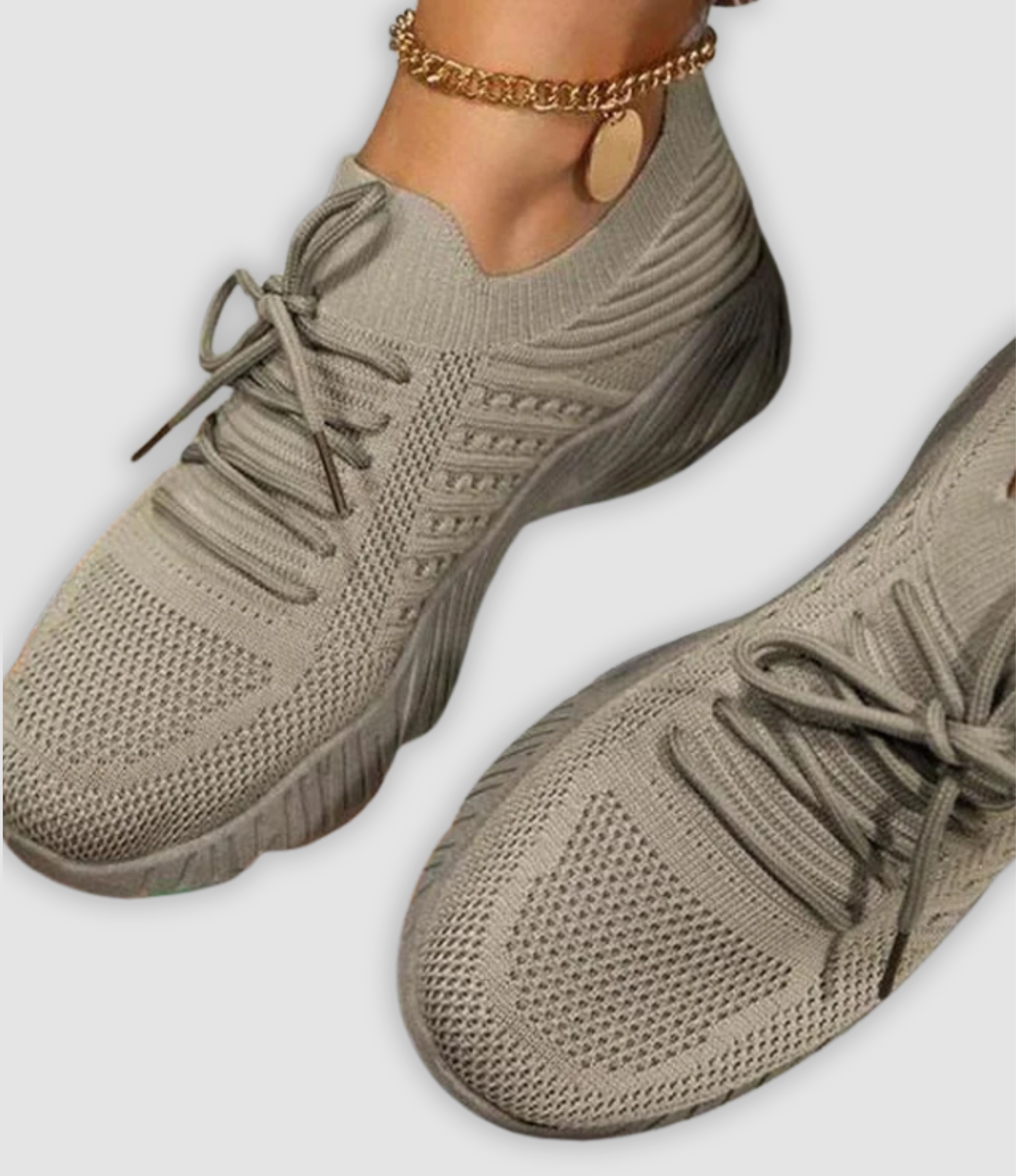 Antonia - Sneakersy z sznurowaniem