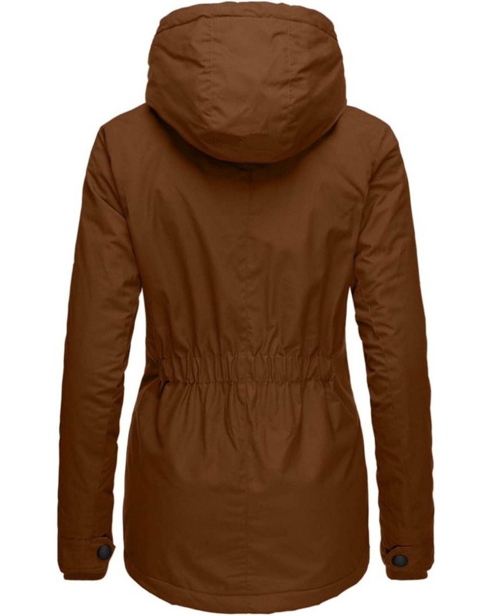 Anna – Jesienna Długa Kurtka Fleece