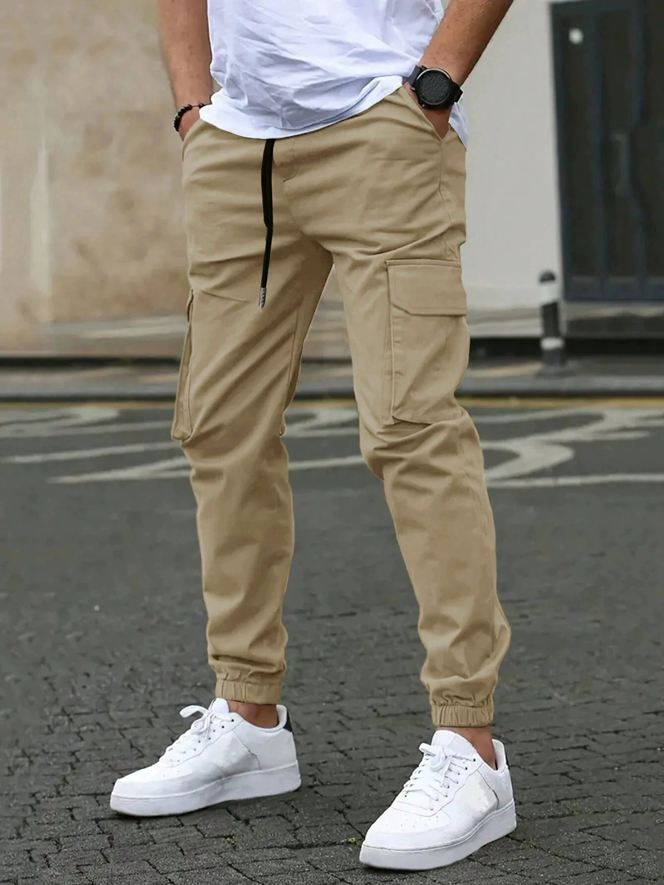 DAVIDE – Męskie Spodnie Jogger Cargo