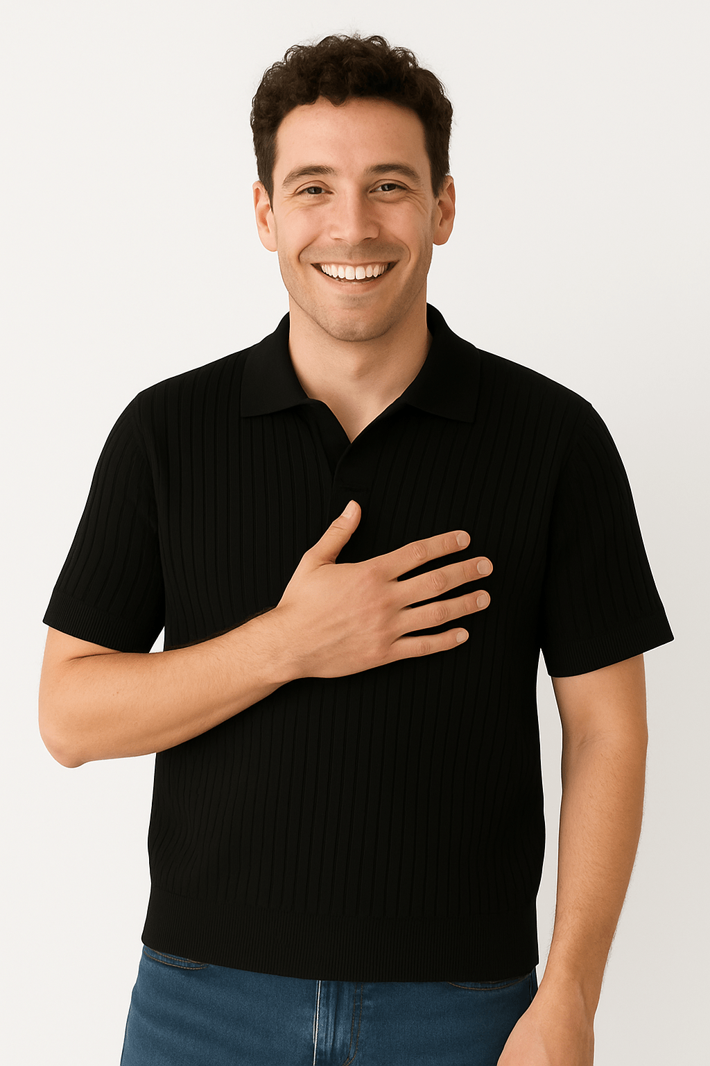 Jozef Strick-Poloshirt z krótkim rękawem