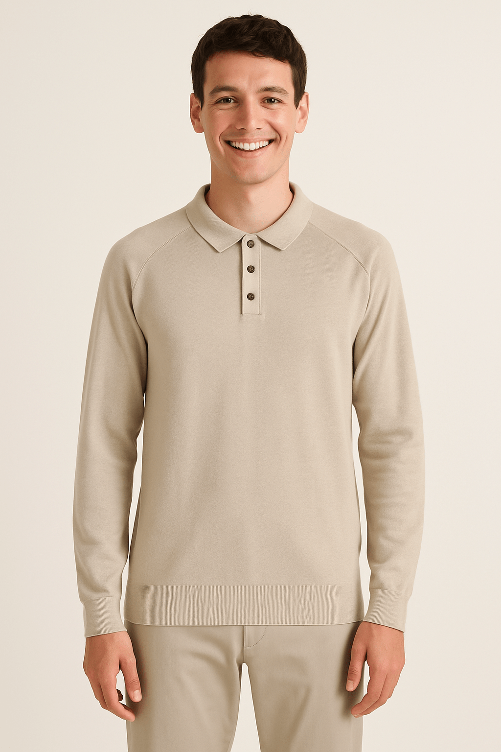 Koszulka polo Luke Strick z długim rękawem