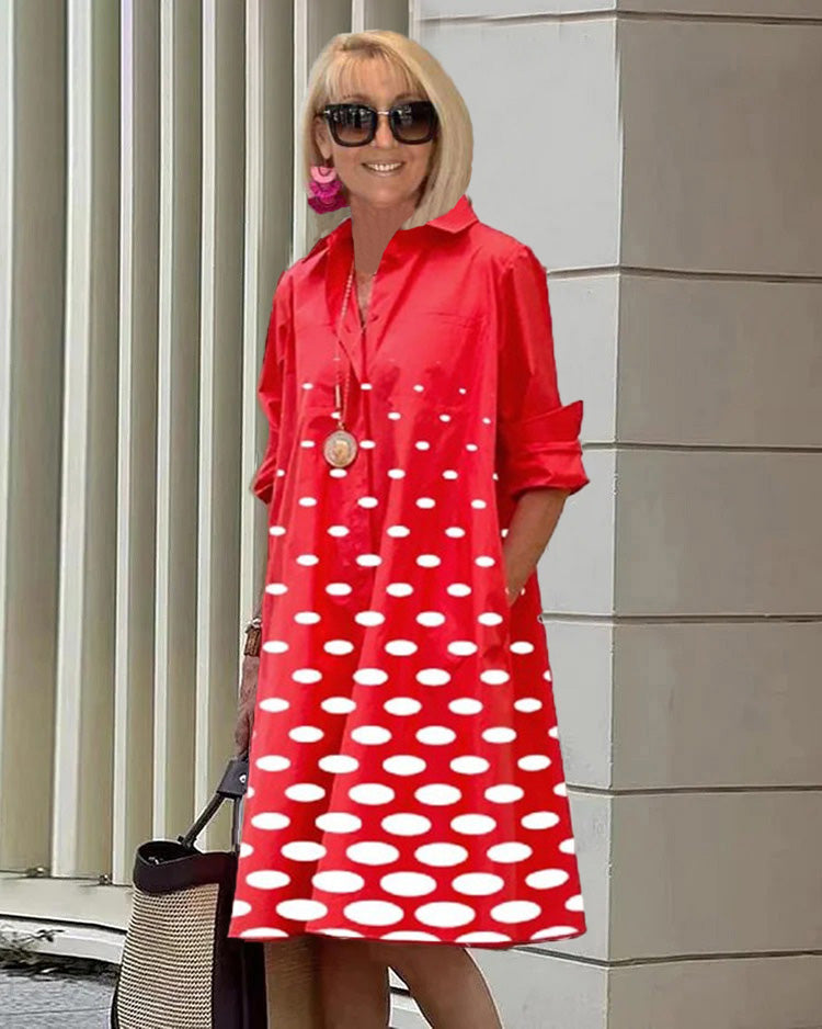 Aisling – Zwiewna sukienka boho midi w print