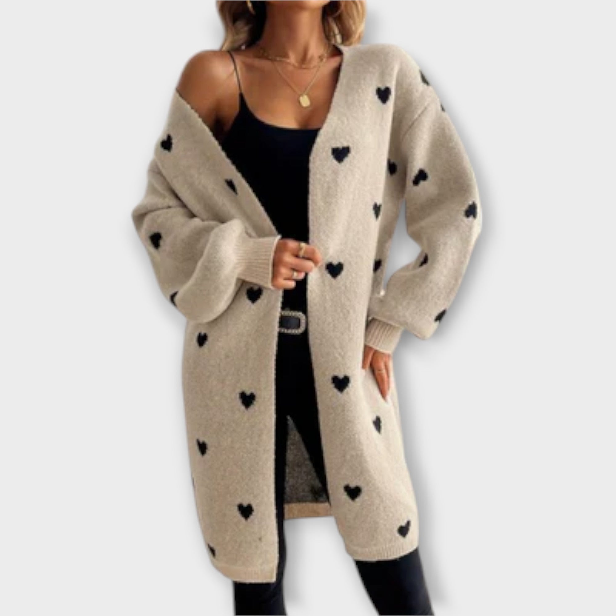 Julia – Kardigan w serduszka