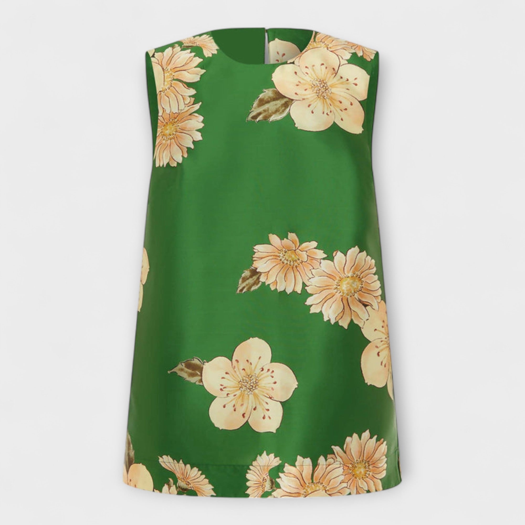 Clea – Szałwiowy Bezrękawnik z Eleganckimi Spodniami