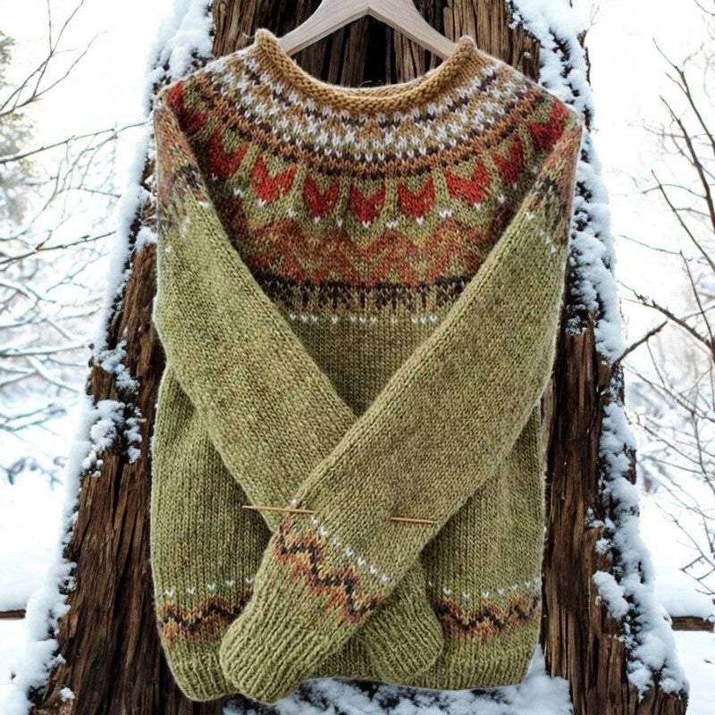 Zoe™ - Vintage Sweter