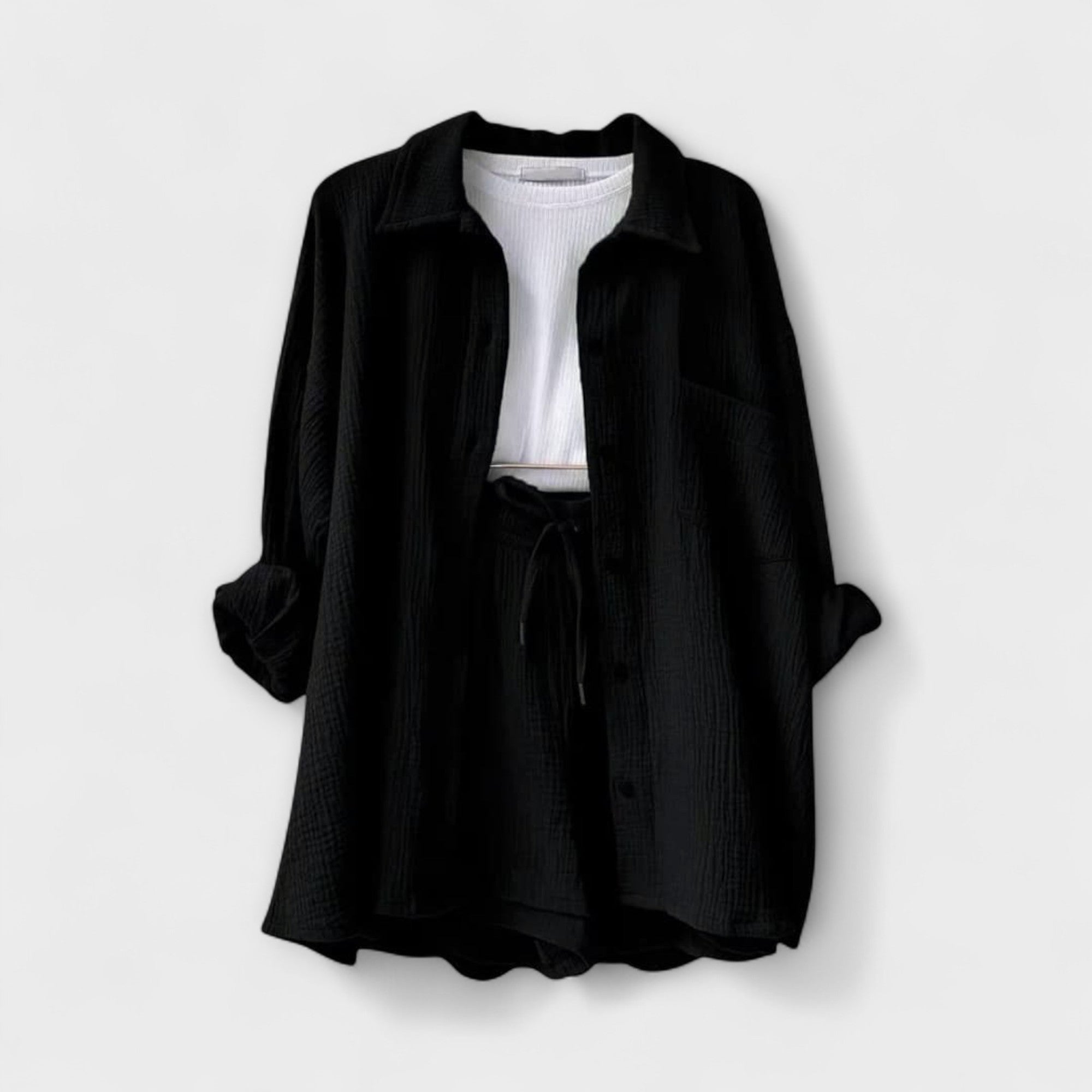 Victoria – Wygodny, dwuczęściowy komplet na ciepłe dni