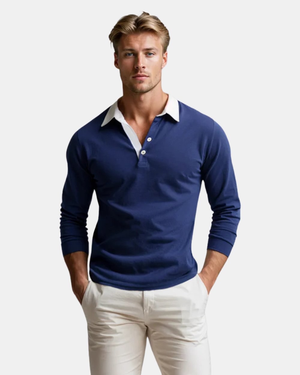 Sweter Polo Adriaan Casual
