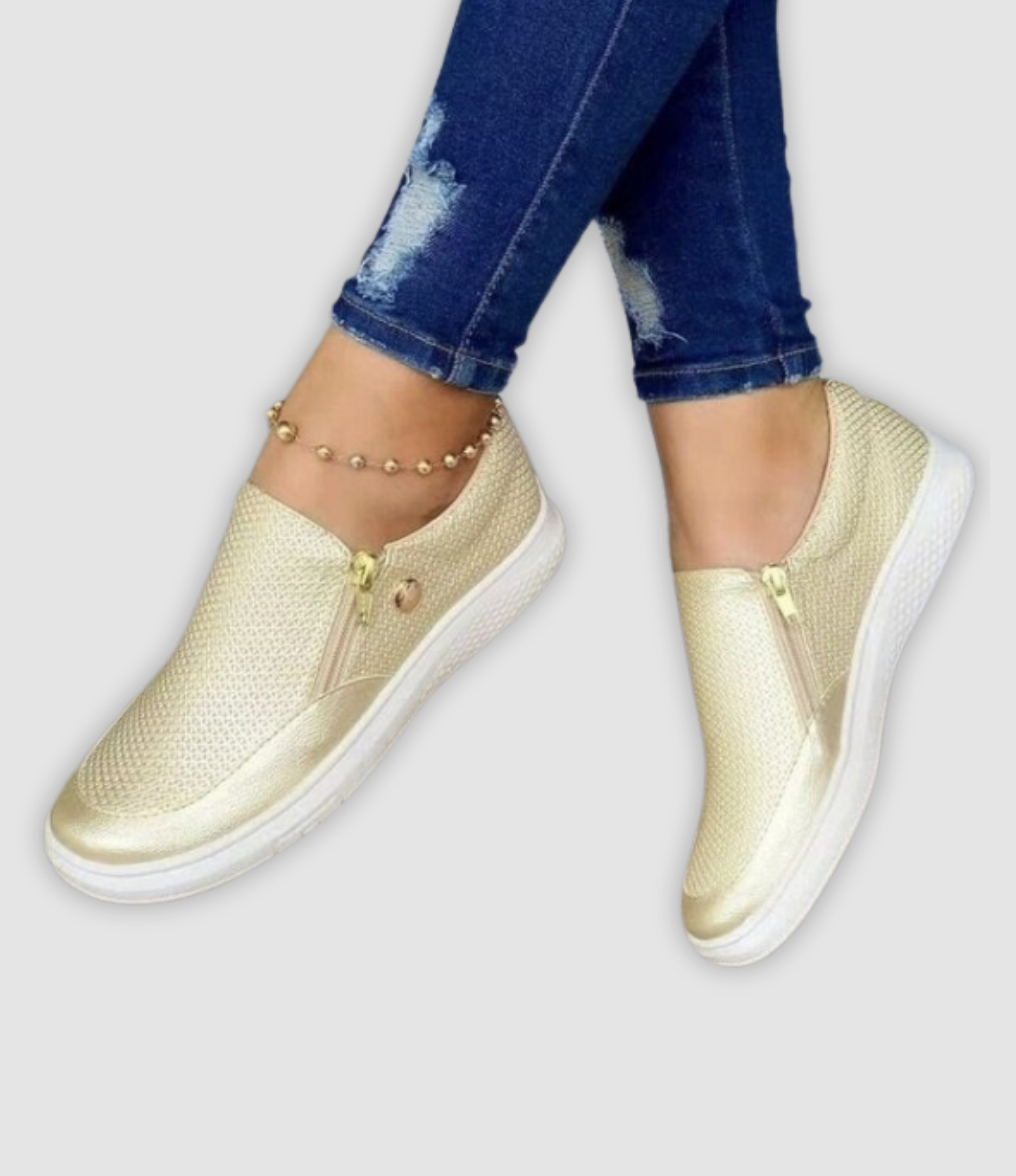 Jana - Buty na zamek błyskawiczny