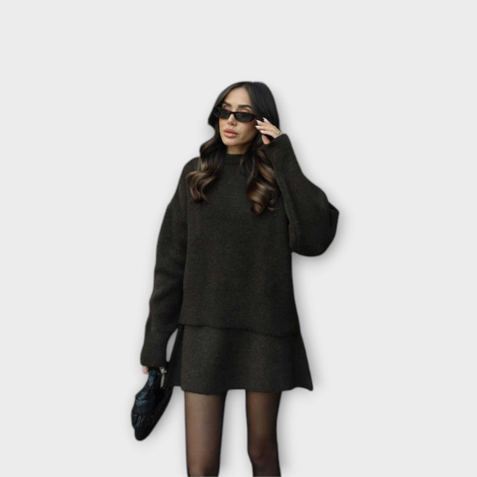 Carol – Swobodny komplet dzianinowy