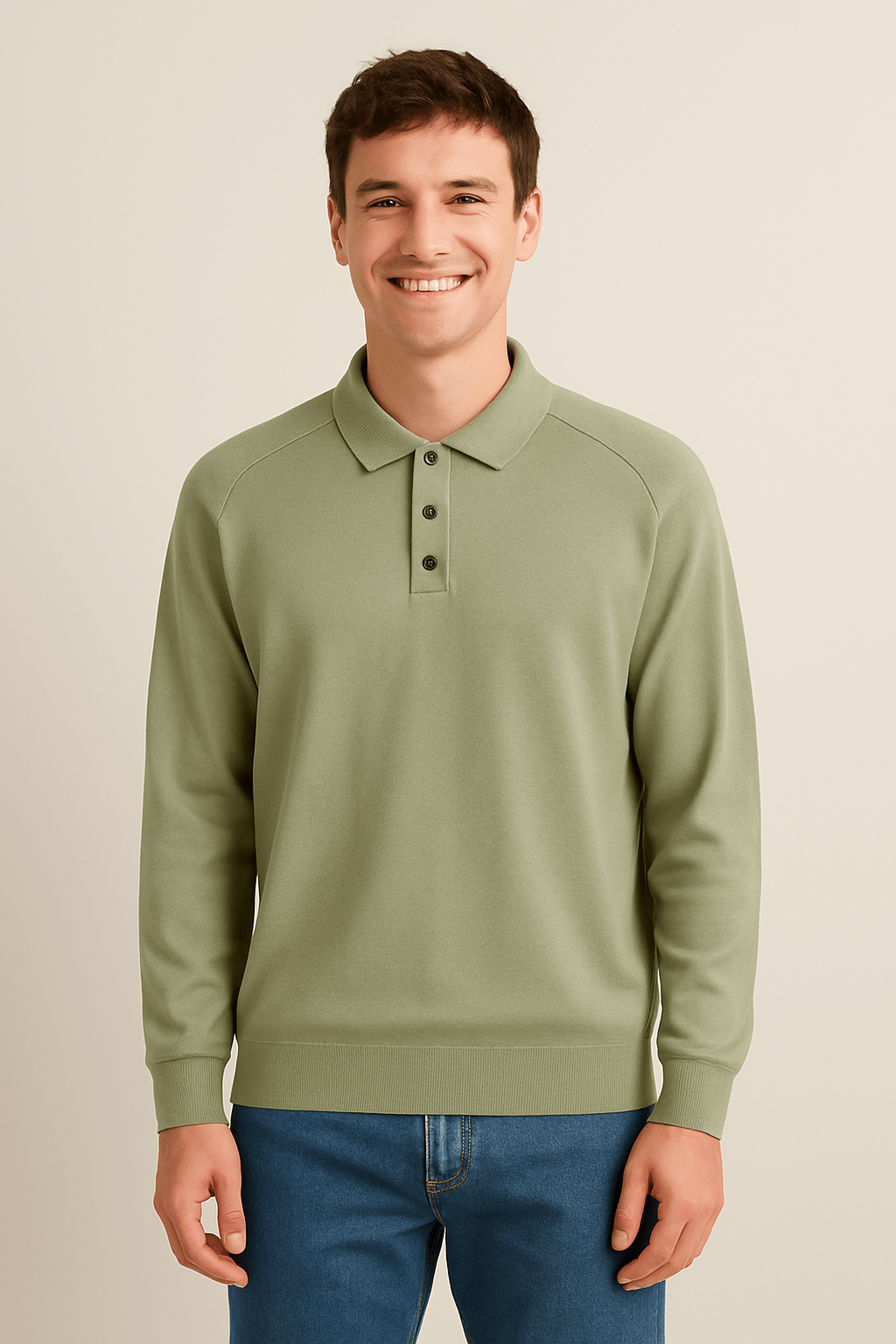 Koszulka polo Luke Strick z długim rękawem