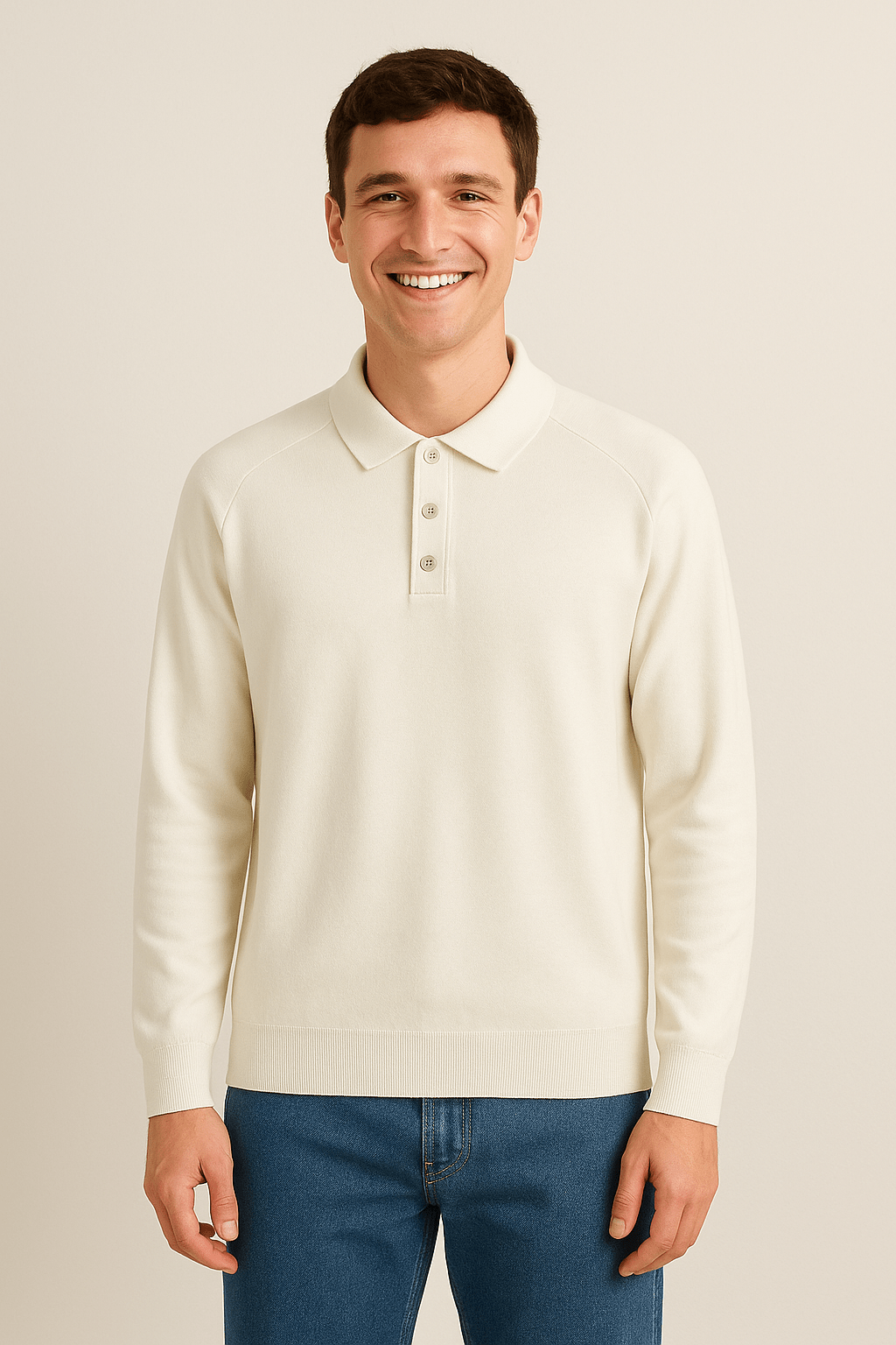 Koszulka polo Luke Strick z długim rękawem